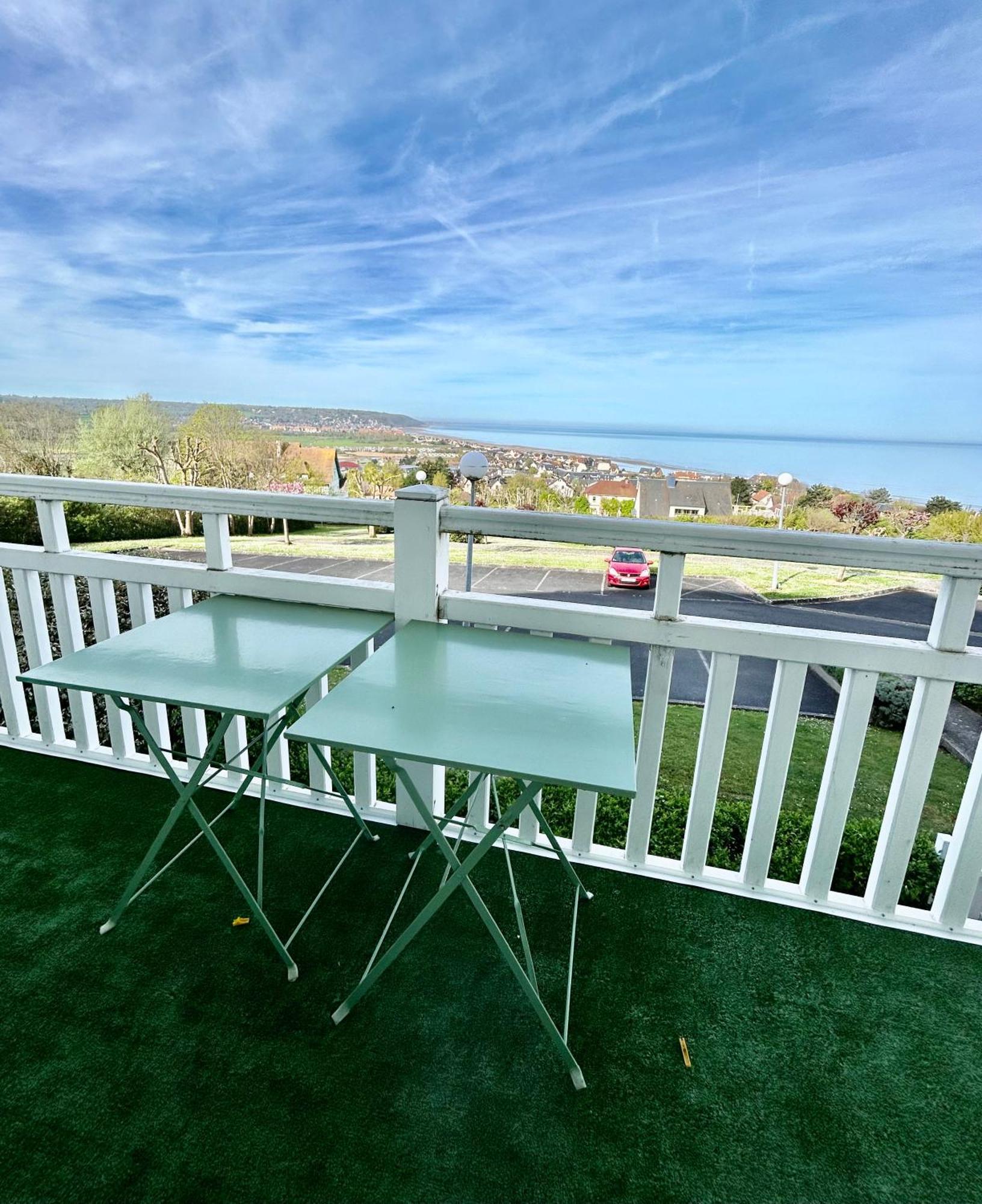 L'Horizon Bleu Apartment Blonville-sur-Mer Bagian luar foto